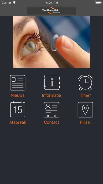 Van Nes Optiek Screenshot