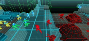 Stickman Simulator: Neon Tanks screenshot #2 for iPhone