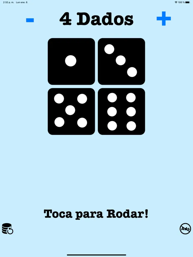 Screenshot 5 Tirada de dados iphone