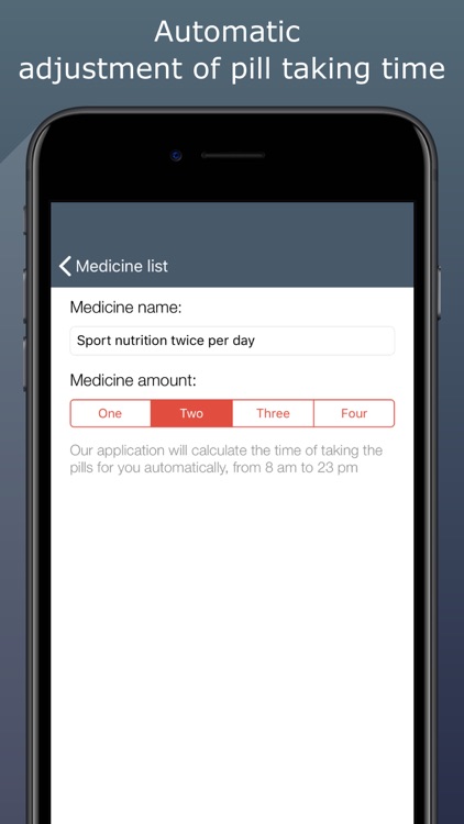 My pills - medicine tracker