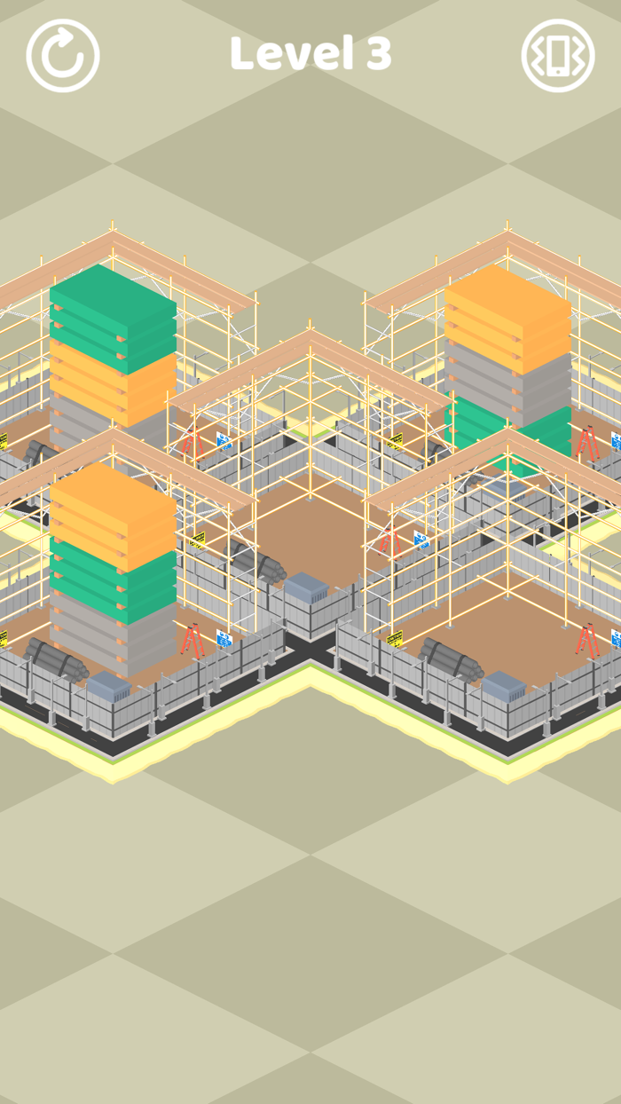 House Sort Color Puzzle