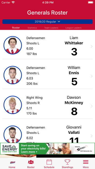 Oshawa Generals Official App screenshot 3