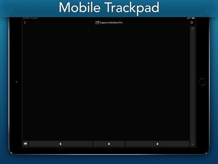 Mobile Keyboard/Trackpad Lite