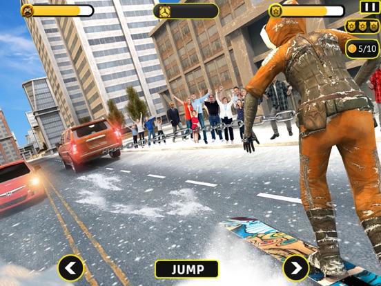 Screenshot #4 pour Nyc Snowboard Jeux Ski Rails