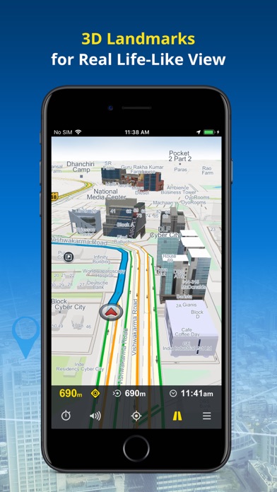 NaviMaps: 3D GPS Navigationのおすすめ画像1