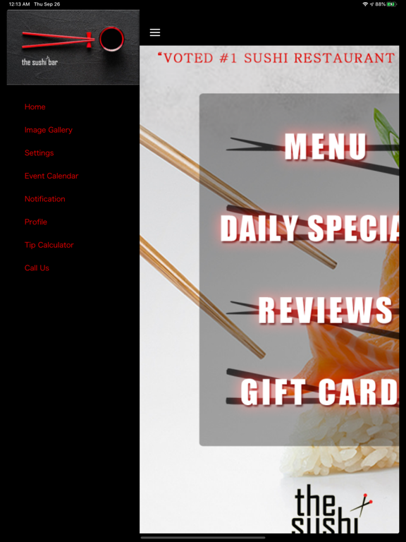 EatMoreSushi iPad screenshot 4 - Food & Drink app