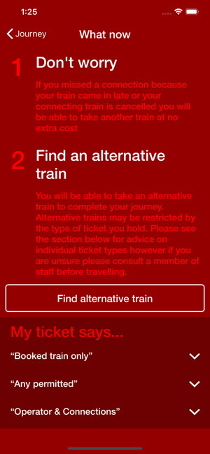 ‎Track - Real time trains Screenshot