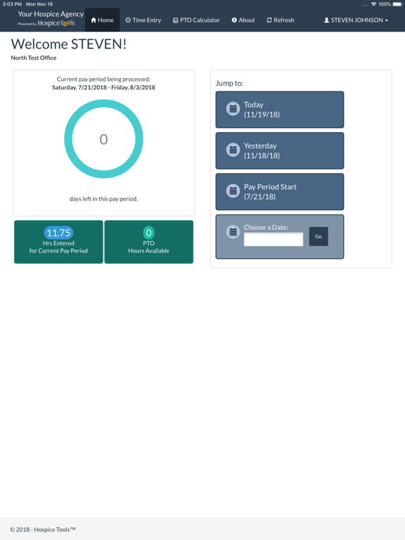 Screenshot #4 pour Hospice Tools TimeKeeper