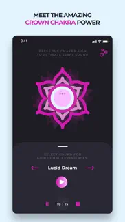 crown chakra therapy sahasrara iphone screenshot 2