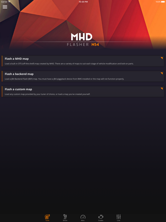 Screenshot #5 pour MHD Flasher N54