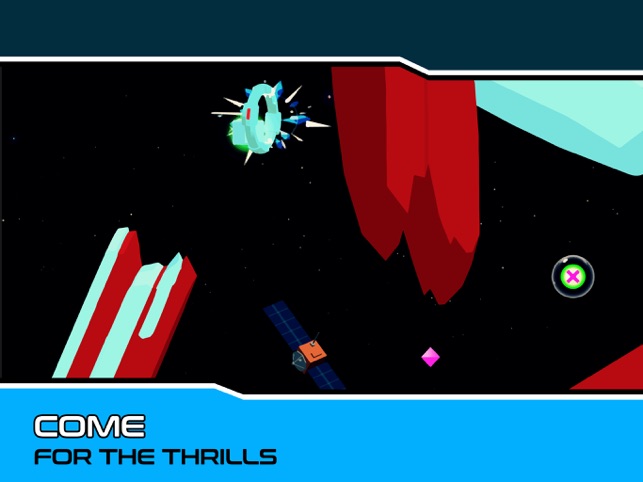 Asterings: Space Hoop Rush, game for IOS