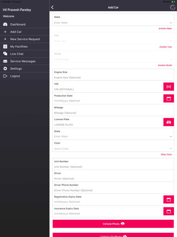Digital Glovebox iPad screenshot 7 - Productivity app