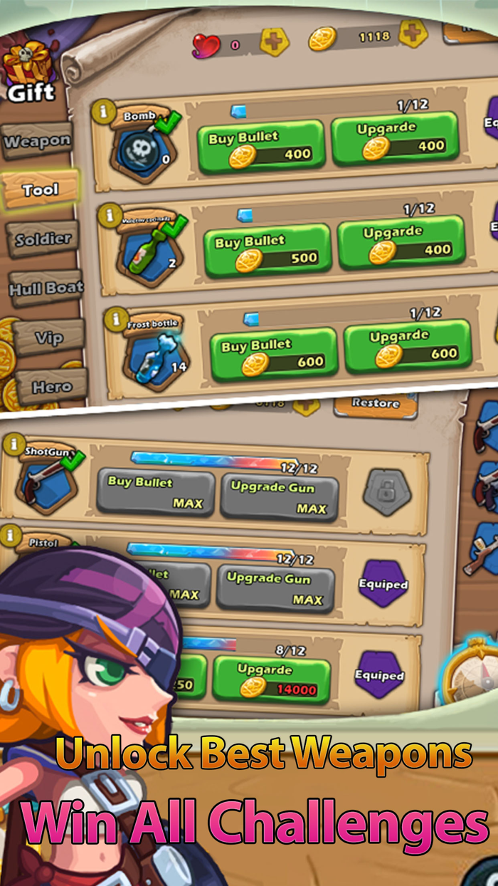 Pirate Defender TD Shooting