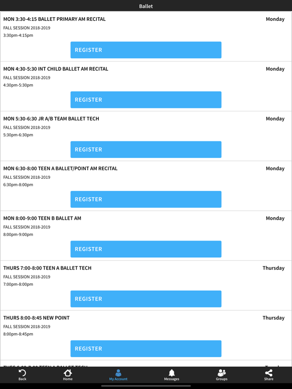 Dance Impact iPad screenshot 4 - Sports app