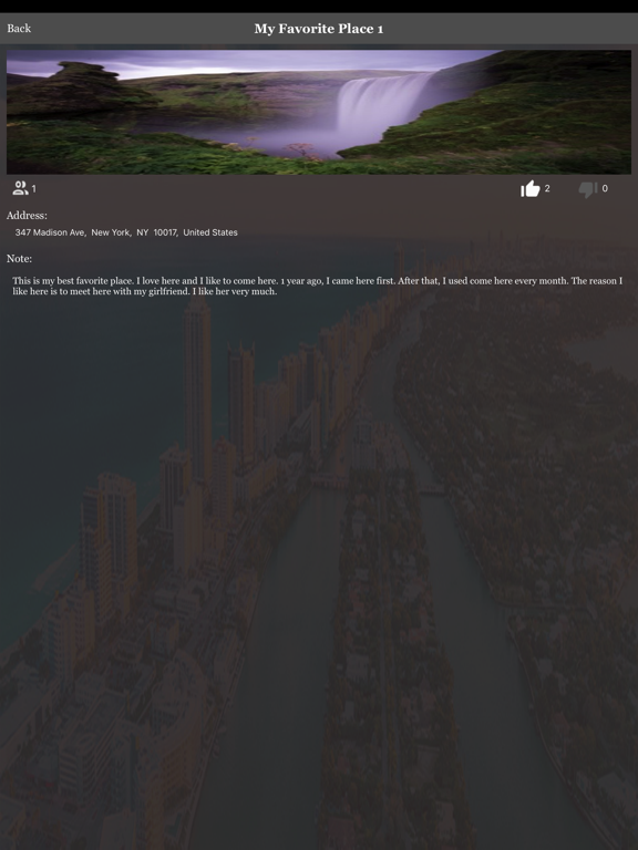 Screenshot #6 pour PlaceTracker-Tom