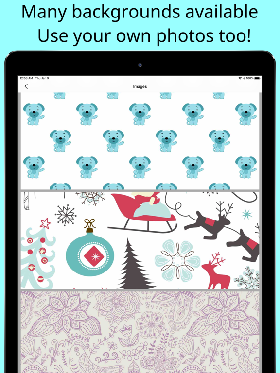 Yearly Resolutions iPad screenshot 8 - Productivity app