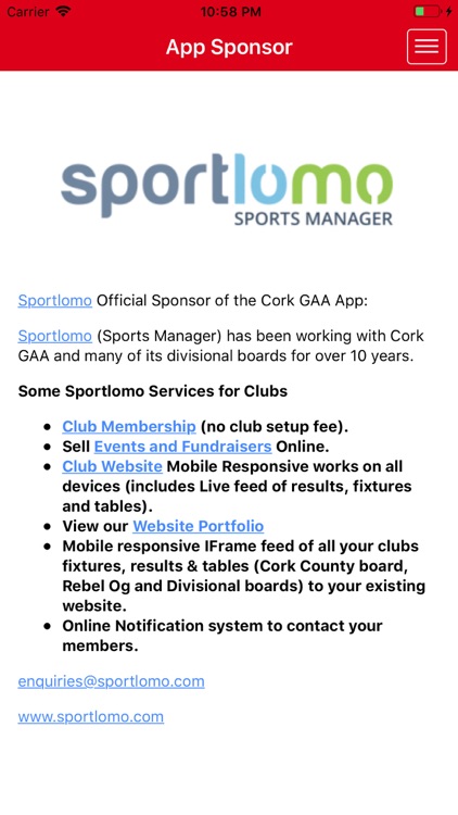 Cork GAA screenshot-8