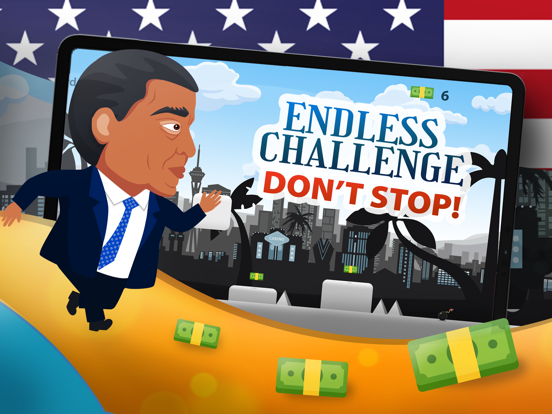 The Presidents Run iPad screenshot