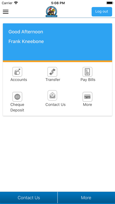 VFCU Mobile Banking Screenshot
