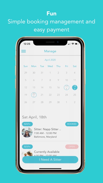 Napp - On Demand Sitters.