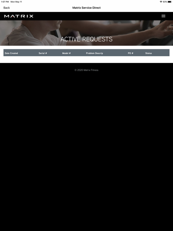 Matrix Service Direct - NA iPad screenshot 4 - Health & Fitness app
