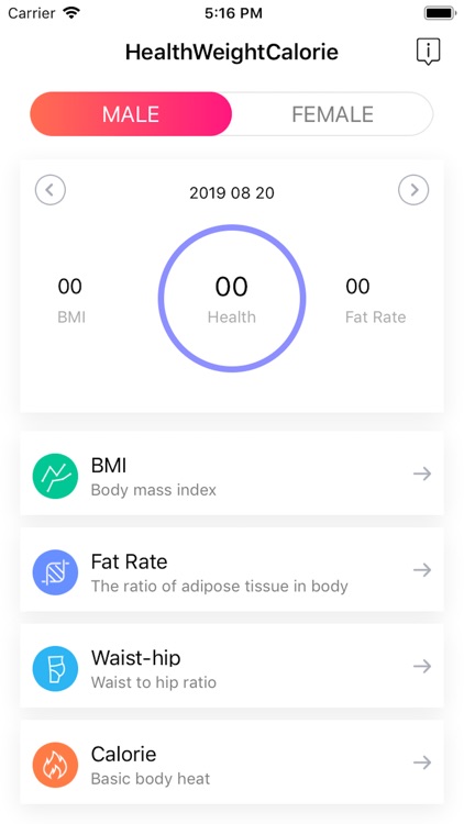 Santé: poids et calories