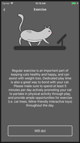 Cornell Vet Purrfect Weight screenshot
