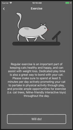 Cornell Vet Purrfect Weight iPhone-skjermbilde 5