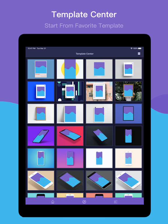 OneMockup - Make Custom Mockup iPad screenshot 8 - Utilities app