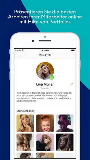 Screenshot von Connect: Salon-Management auf dem iPhone 2
