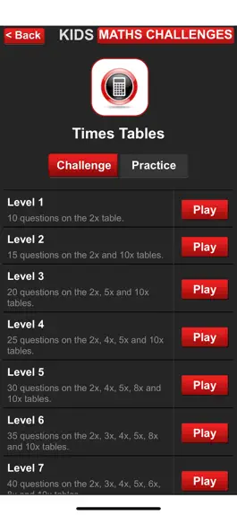 Game screenshot Kids Maths Challenges apk
