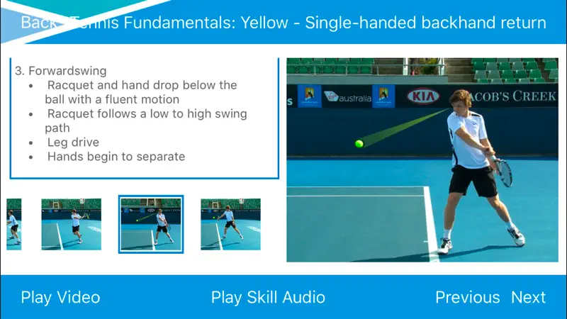 Tennis Australia Technique App screenshot 5 of 5