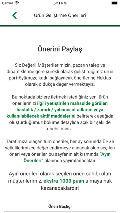 Hektaş Müşteri Kulübü Screenshot