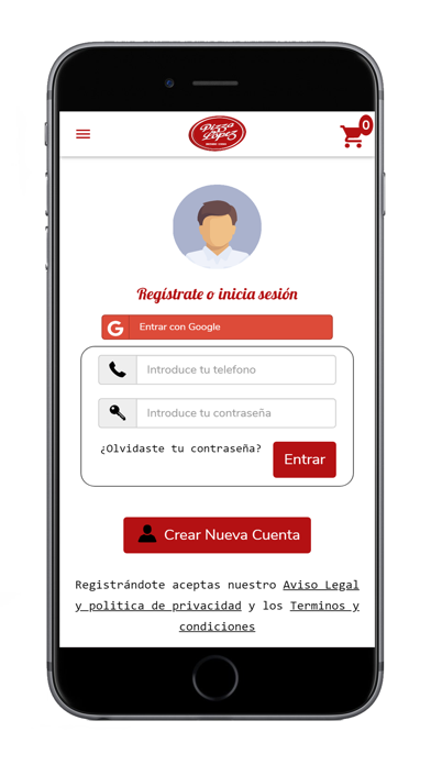 App screenshot