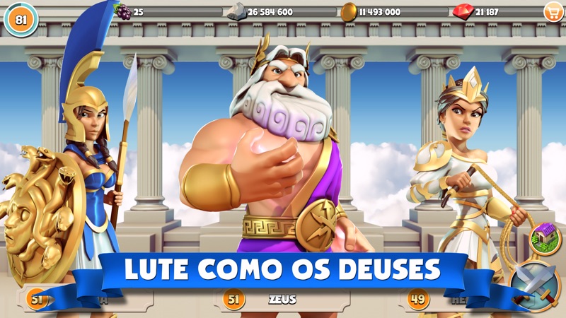 Deuses do Olimpo screenshot 1