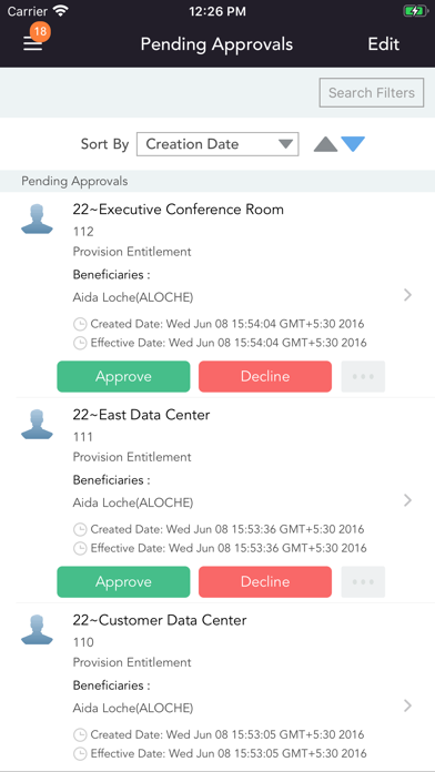 Ignite Identity Management iPhone screenshot 6 - Business app