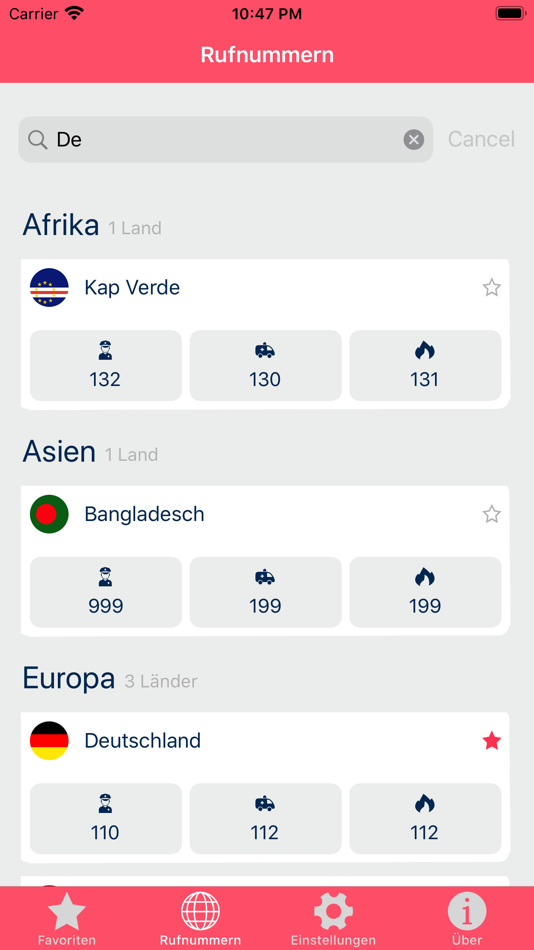 #2. Notfall-Rufnummern (iOS) 由: Thomas Sebastian Jensen
