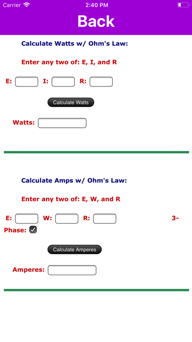 Physics Calculation Screenshot