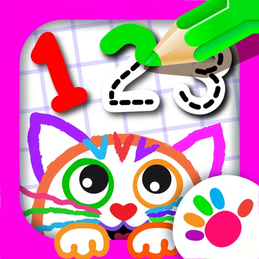 Learn Drawing Numbers for Kids iOS App