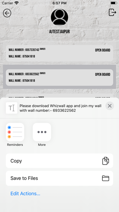 Whizwall Screenshot