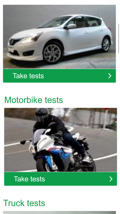 Screenshot #1 pour Driver Knowledge Tests NSW