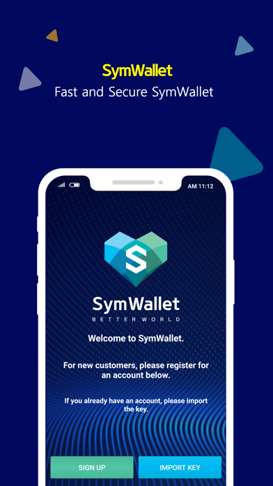 Screenshot #1 pour SymWallet