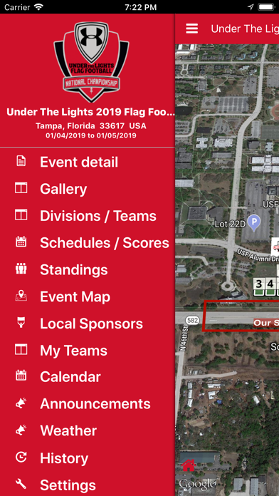 Under the Lights Nationals Screenshot
