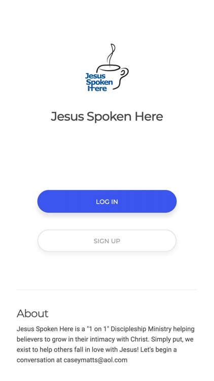 Jesus Spoken Here