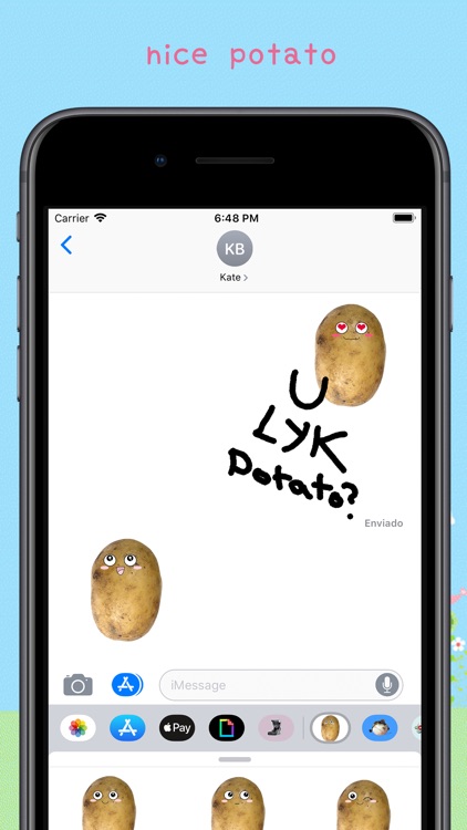 Po-Face!: Kawaii Potato Emoji