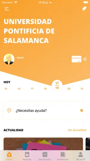 UPSA - Pontificia de Salamanca screenshot 2