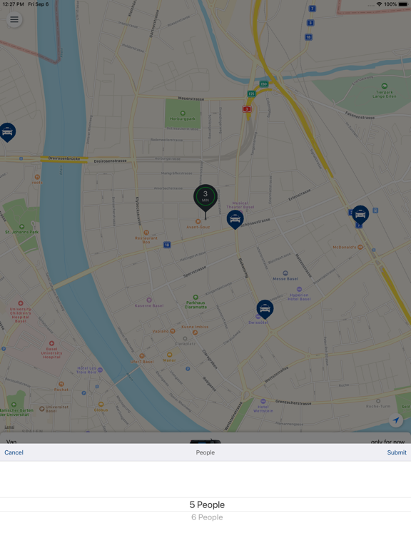 Screenshot #6 pour Taxi-Zentrale AG Basel