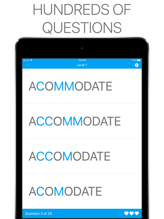 Screenshot #5 pour Scholar: Spelling Bee Quiz