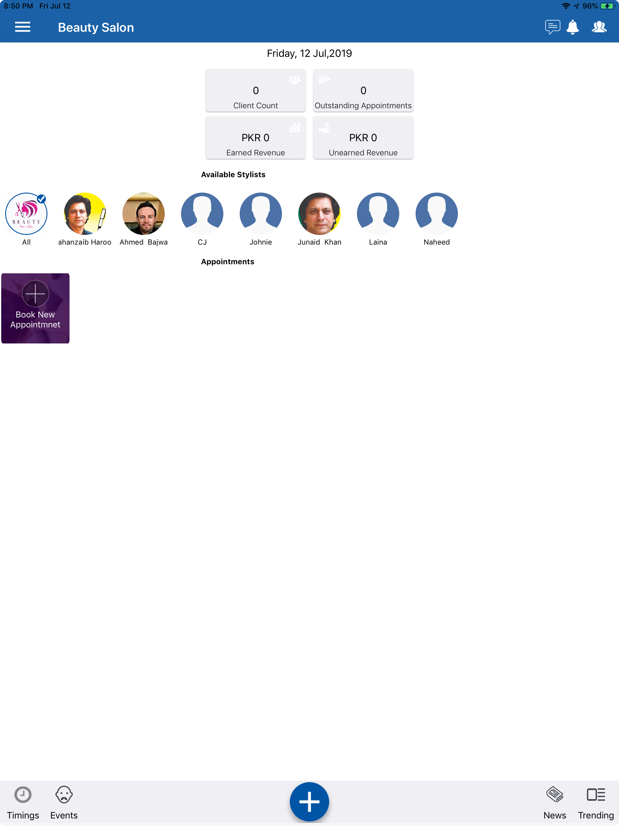 Retainoo - Salon App