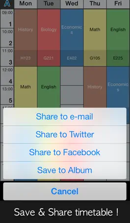 Game screenshot Handy Timetable hack